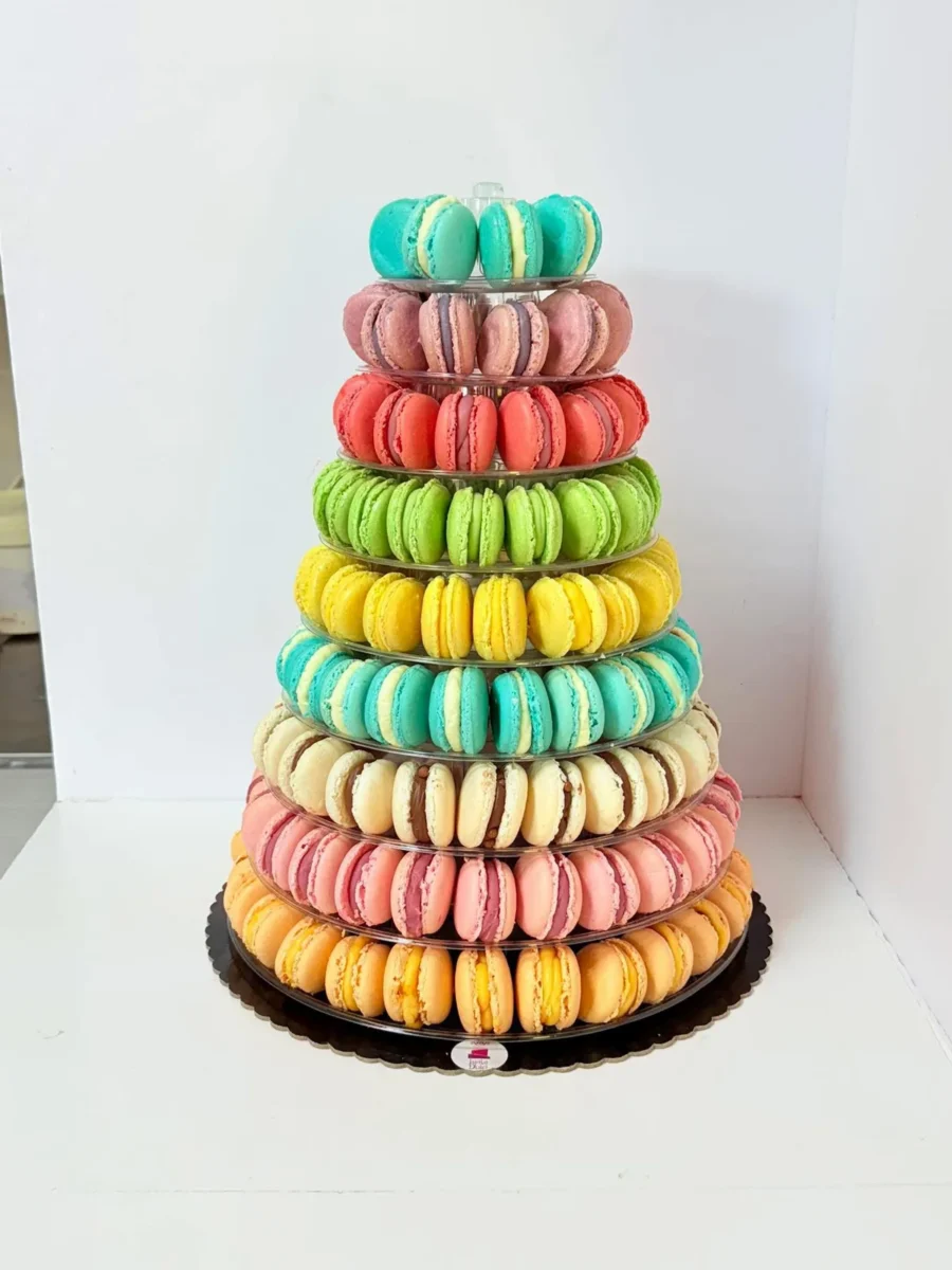 Piramida macarons