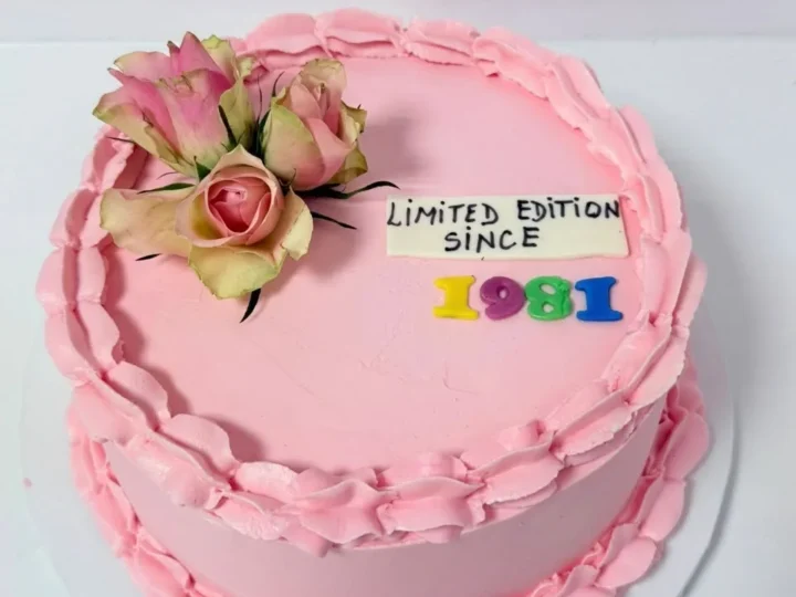 Tort roz Limited Edition 1981