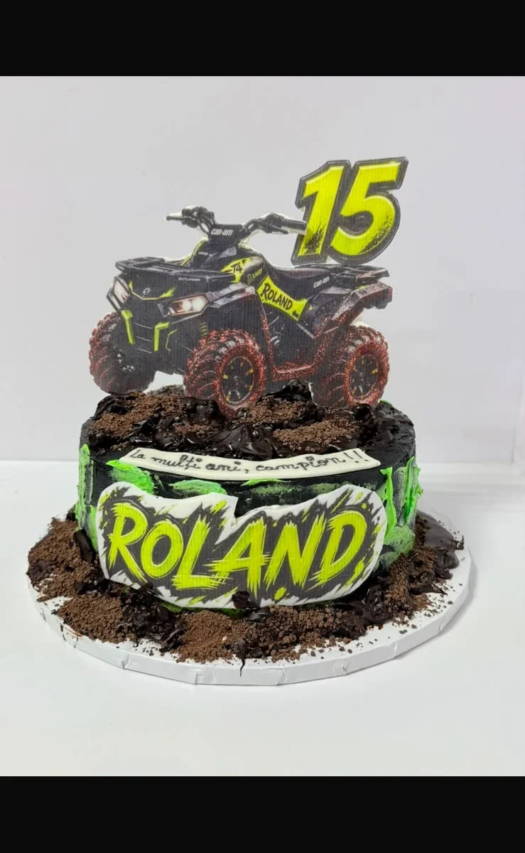 Tort aniversar cu ATV
